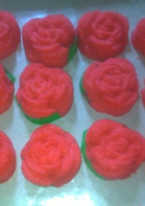Foto resep Brownis Mawar