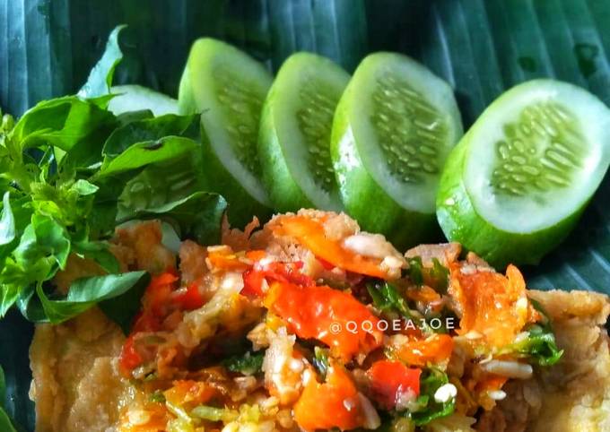 Telor Crispy Sambel Geprek