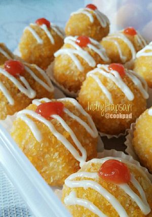 Foto resep Bitterballen Macaroni Sosis Ayam Keju