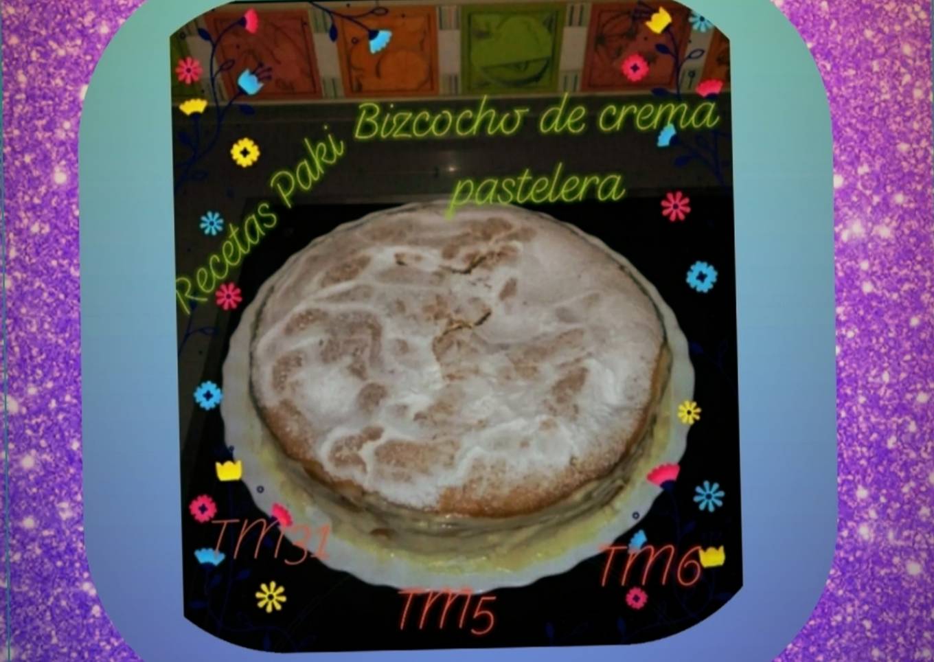 Bizcocho de💠 calabaza🎃 con crema 🍴pastelera en la Thermomix💠