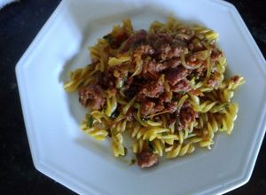 Foto de Macarronada sem glúten com Salame