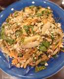 Gỏi gân bò, nấm đùi gà