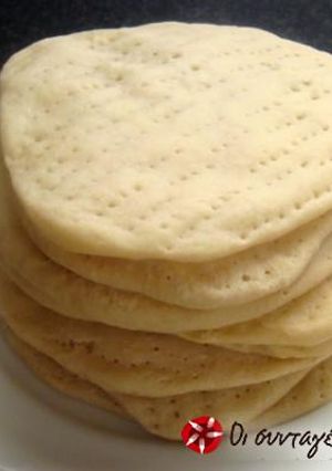 A picture of Pita for Souvlaki - Greek.