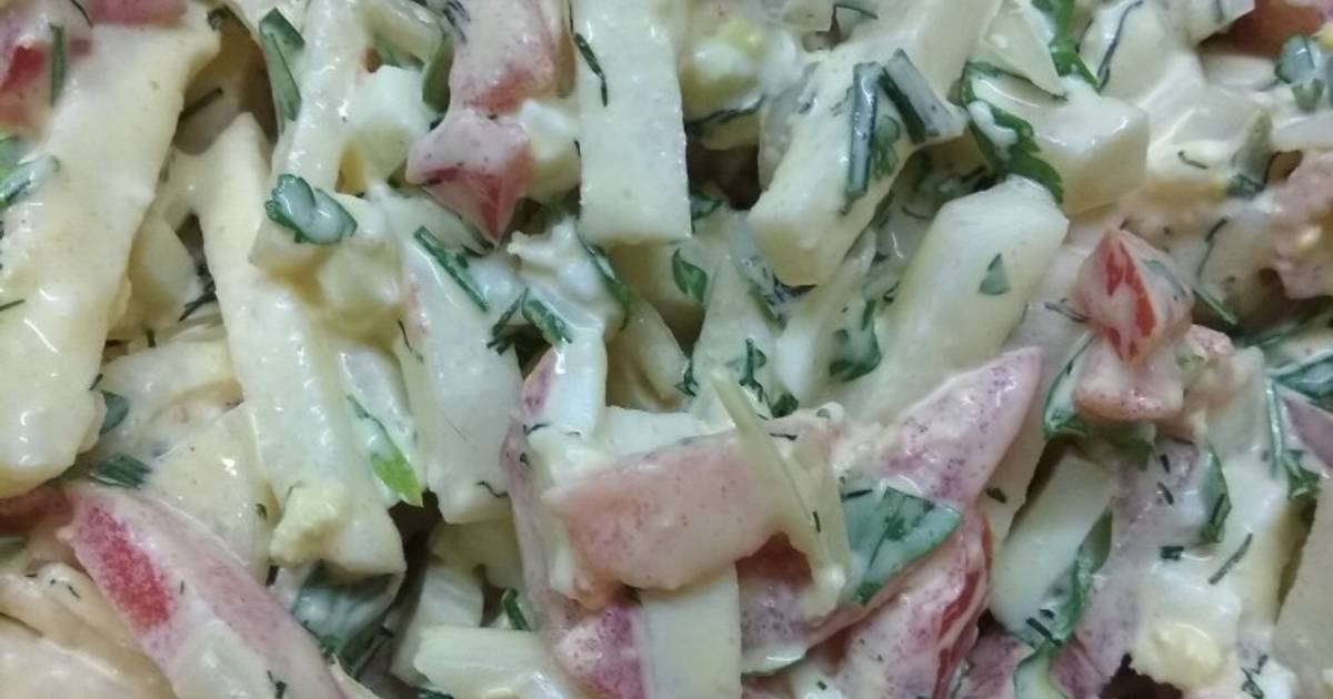 Салат с дайкона рецепт с фото пошагово самый вкусный