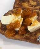 Tostadas francesas integrales