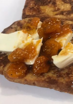 Una foto de Tostadas francesas integrales