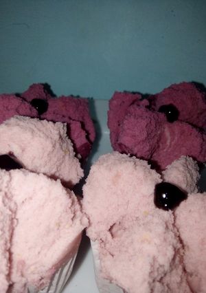 Foto resep Roti kukus rasa anggur tanpa sprite
