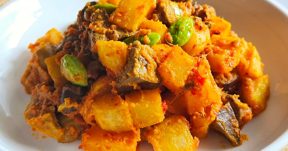 Sambal Goreng Kentang Ampela Ati