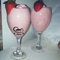 A picture of Strawberry milkshake.