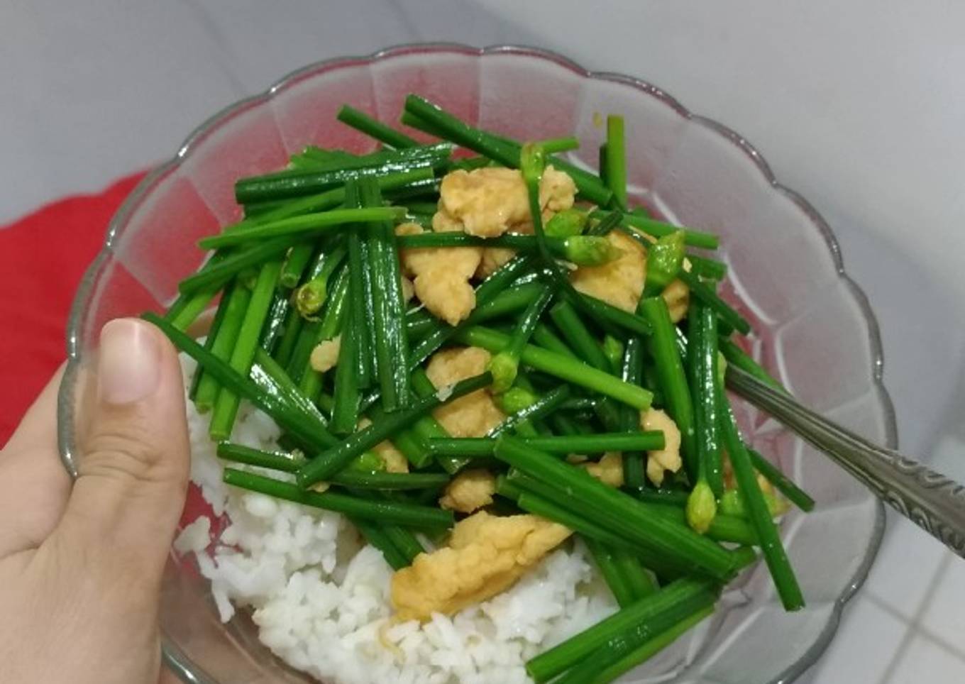 Tumis Bunga Kucai