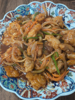 A picture of Sweet and Sour Cod Stir-Fry.