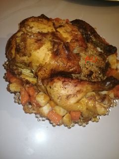 صورة لوصفة دجاج محمر