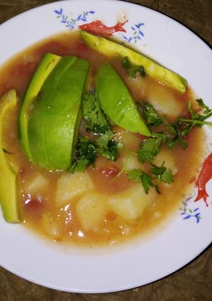 A picture of Boiled viazi.
