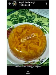 Foto resep Jelly manisan mangga
