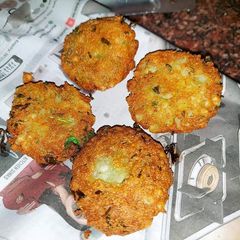 A picture of Sabudana tikki.