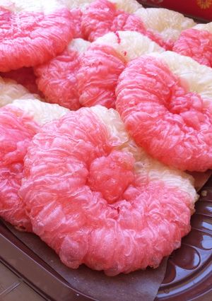 Foto resep Cucur warna warni cucur pandan gula pasir