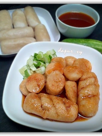 Langkah Gampang Menyiapkan Resep  PEMPEK DOS bumbu ebi yang Bikin Ngiler, Bikin Ketagihan