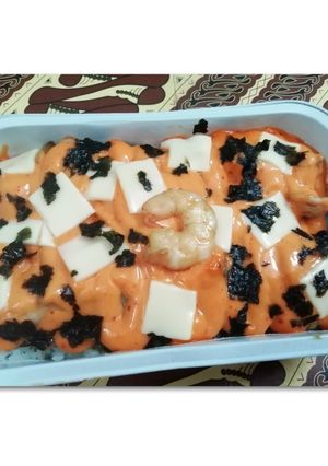 Foto resep Shrimp Mentai Rice