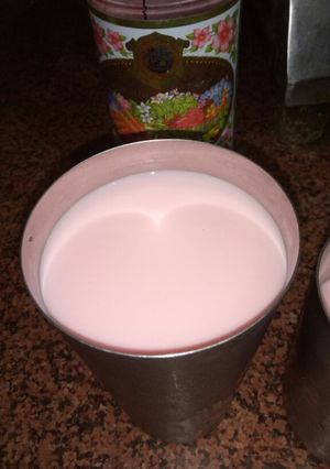 A picture of Ruhafja milkshake.