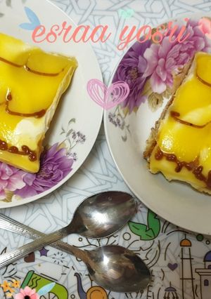 صورة لوصفة كيك الليمون 🍋🥮