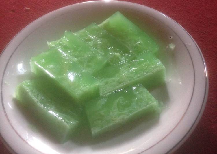 Bumbu Puding ijo lumut | Bahan Membuat Puding ijo lumut Yang Sempurna