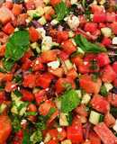 Watermelon Greek Salad