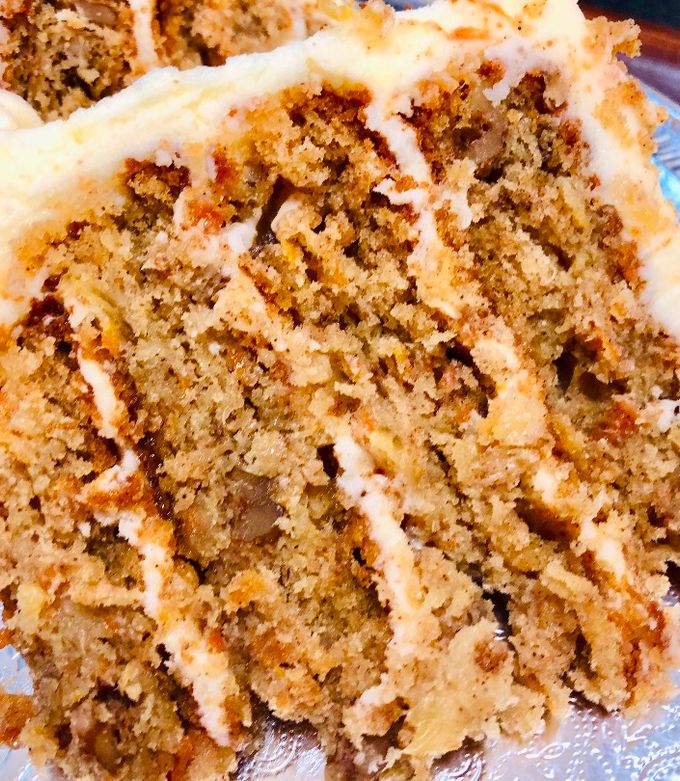 A picture of Carrot Cake.