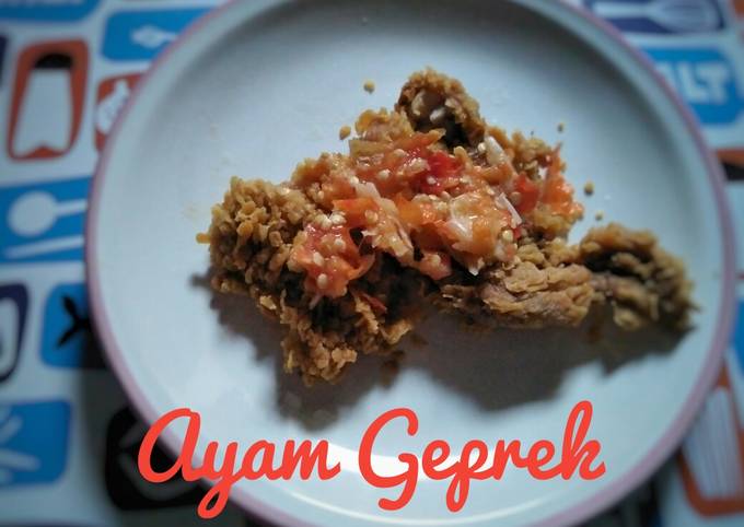 Ayam Geprek #RabuBaru