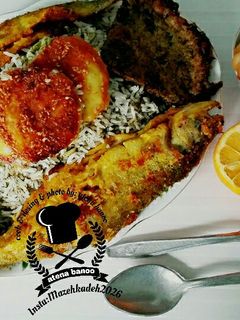 عکسی از دستور سبزی پلو با ماهی آتنا