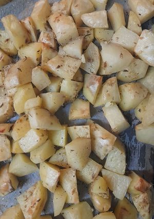 Foto de Batatas assadas com Orégãos