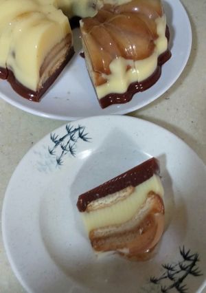 Foto resep Puding Marie 3 Lapis