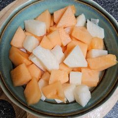 Jicama and Cantaloupe Salad A picture of Jicama and Cantaloupe Salad.