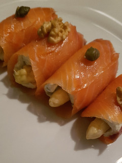 Una foto de Caprichitos de salmón