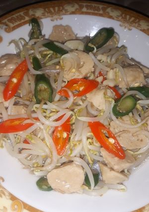 Foto resep Cah tauge bakso