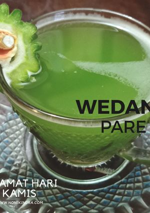 Foto resep Wedang Pare banyak khasiatnya