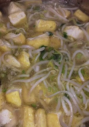 Foto resep Sayur tahu toge