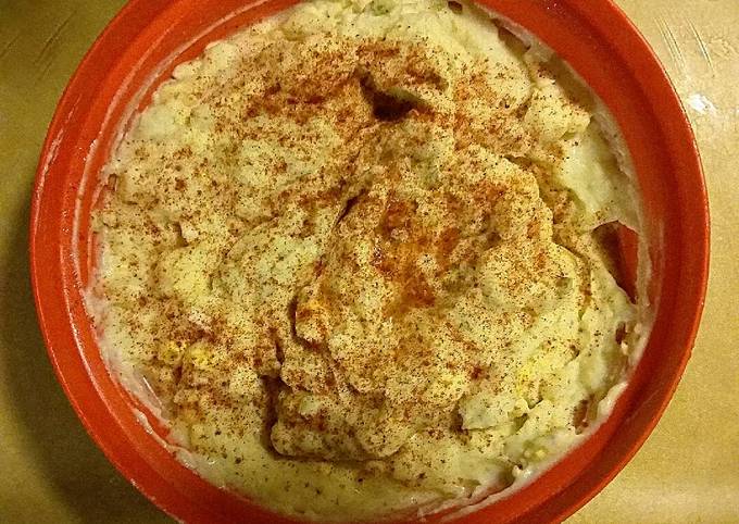 Recipe of Homemade Simple Mashed Potato Salad