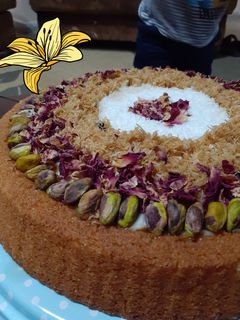 صورة لوصفة تارت البسبوسه