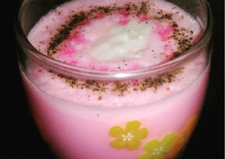 Step-by-Step Guide to Make Ultimate Rose flavour pepper buttermilk