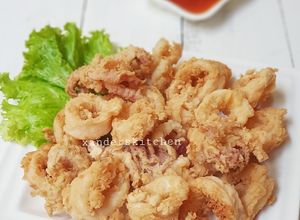 Foto resep Cumi goreng tepung