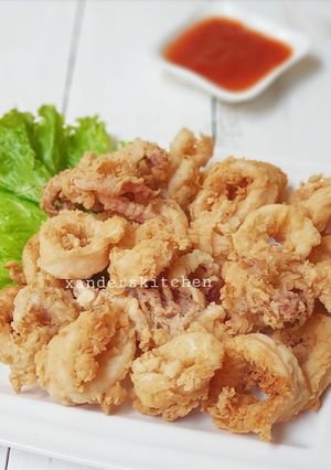 Foto resep Cumi goreng tepung