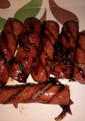 Foto resep Sosis goreng kecap manis