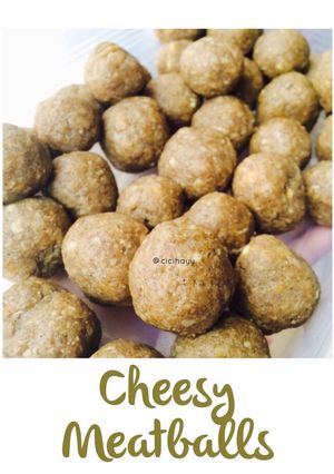 Foto resep Cheesy Meatball fried/boiled/grilled for every season