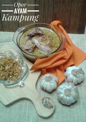 Foto resep Opor ayam kampung