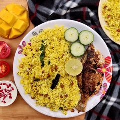 A picture of Mango rice.