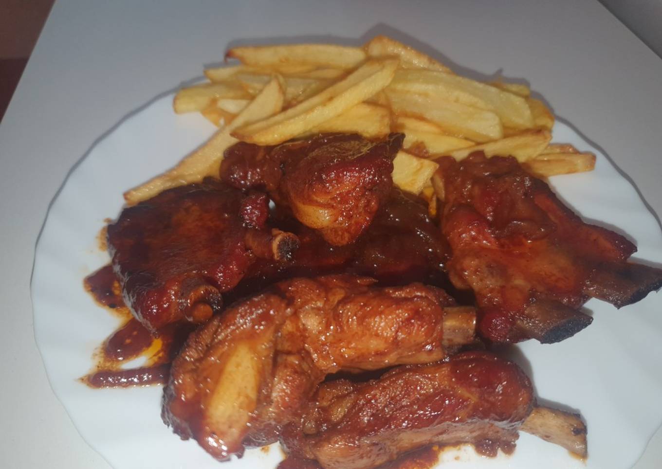 Costillas con Coca-Cola