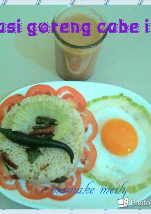 Foto resep Nasi goreng cabe ijo
