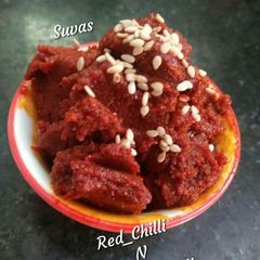 A picture of Red Chilli Garlic Chutney.