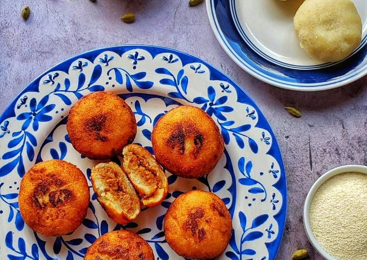 Simple Way to Make Any-night-of-the-week Sooji Manda Pitha