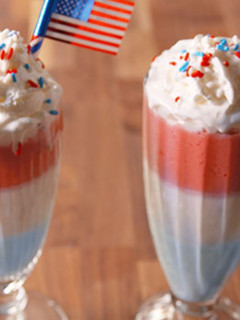 A picture of Red,white and boozy shakes.